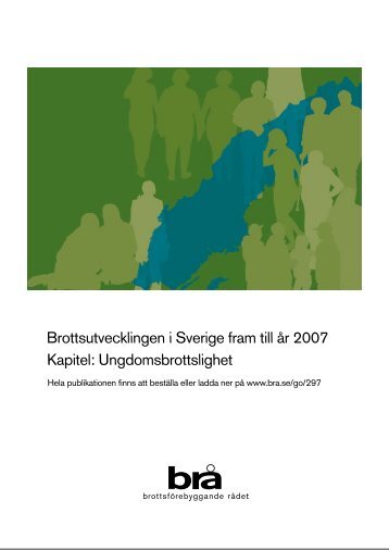 17 Ungdomsbrottslighet - Brottsförebyggande rådet