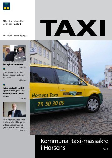 Taxi 04 - 2013 - Dansk Taxi Råd