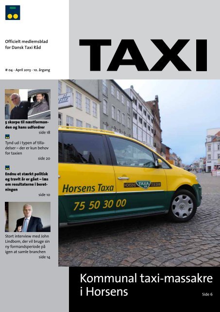 Taxi 04 - 2013 - Dansk Taxi Råd