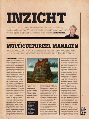 MULTICULTUREEL MANAGEN - Innovation Compass