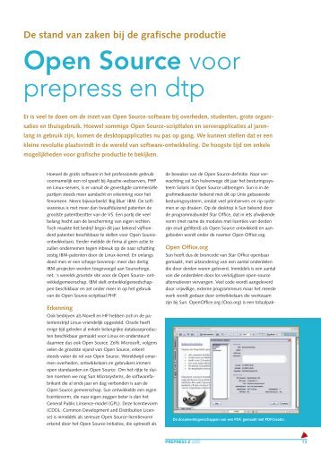 Open Source voor prepress en dtp - Yuri van Doesum