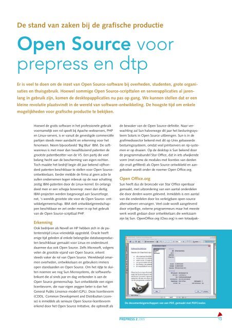 Open Source voor prepress en dtp - Yuri van Doesum