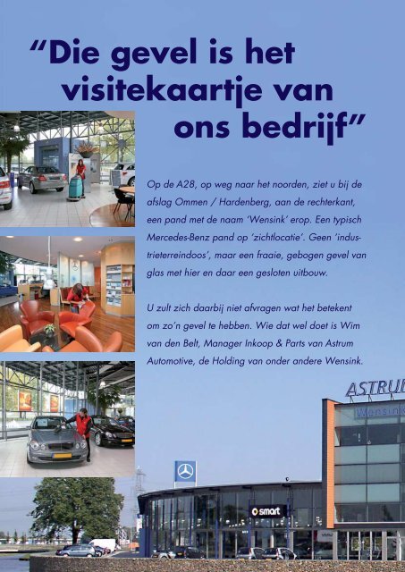 “Die gevel is het visitekaartje van ons bedrijf”