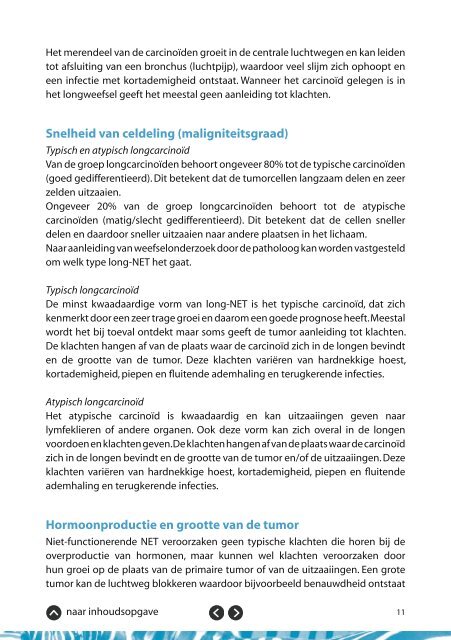 Informatie over neuro-endocriene tumoren (NET) in de ... - Somacare