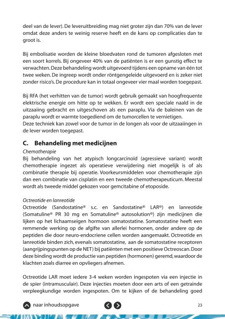 Informatie over neuro-endocriene tumoren (NET) in de ... - Somacare