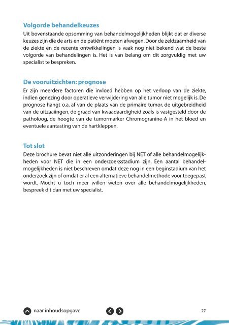 Informatie over neuro-endocriene tumoren (NET) in de ... - Somacare