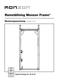 Ramställning Monzon Frame® - Ställning.se