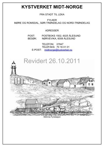 Revidert 26.10.2011 - Kystverket