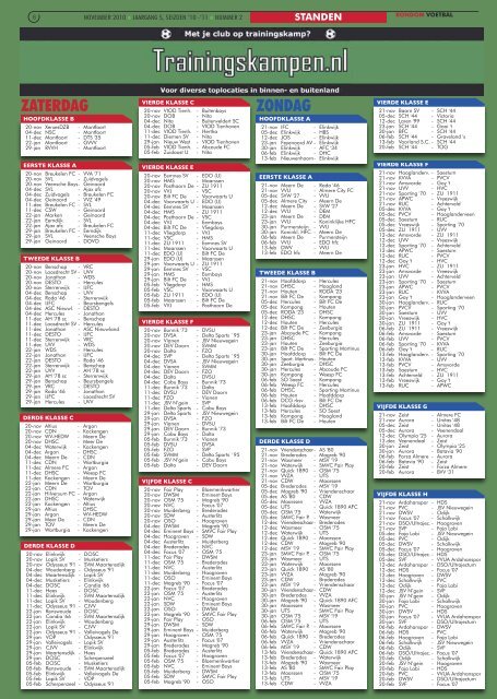 seizoen 2010/2011 nummer 2 - Rondom Voetbal