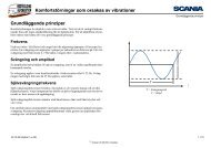 Komfortstörningar som orsakas av vibrationer Grundläggande ...