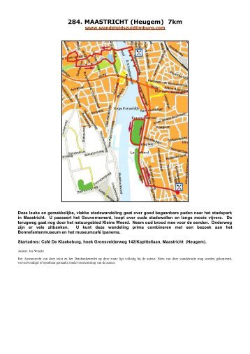 284. MAASTRICHT (Heugem) 7km - Wandelgids Zuid-Limburg