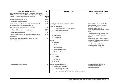 Kapper-salonverantwoordelijke - Stuurgroep Volwassenenonderwijs