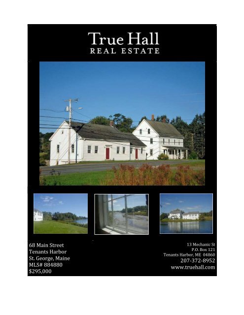 Huse House, Martinsville, Maine - True Hall Realty