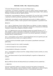 PORTARIA 1210/06 - SMS - Manual de boas práticas A ... - Abip