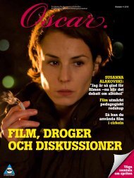 4.10, Oscar - Film, droger och diskussioner - NBV