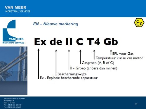 Download de presentatie in PDF formaat - Van Meer Industrial ...