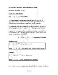 n Toekomstige waarde a - AdMaths