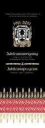 Jubileumsinvigning Jubileumsprogram