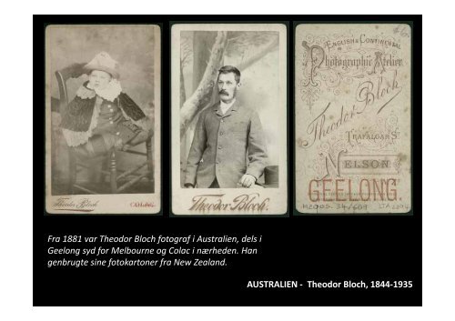 AUSTRALIEN - NEW ZEALAND - Peter Schourup 1838-1887 ...