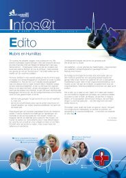 Infos@t 2008.3 (editie 3) - Sint-Andriesziekenhuis Tielt