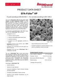 Product Data Sheet Efa-Füller® HP power station