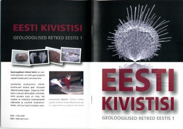 Eesti kivistisi - Geoloogia Instituut