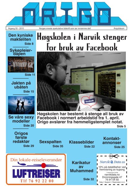 Origo 2010 (pdf) - Studentavisa Origo - Høgskolen i Narvik