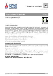 4.29 HPC15 Blanke Lak 1100015 NL - Sherwin-Williams