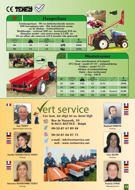 Downloaden onze brochure in PDF - Vert Service