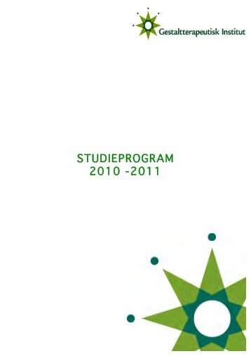 Download det nye studieprogram for 2010 - 2011