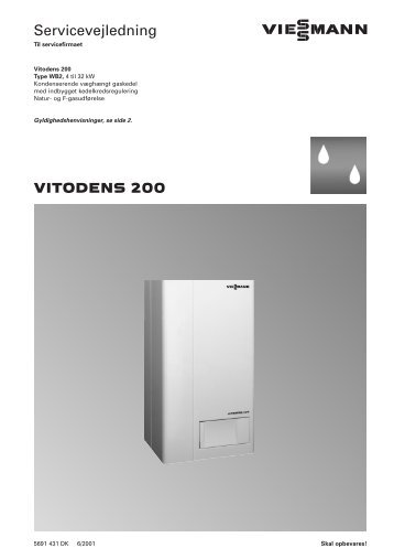 Vitodens 200 WB2 0 - Viessmann