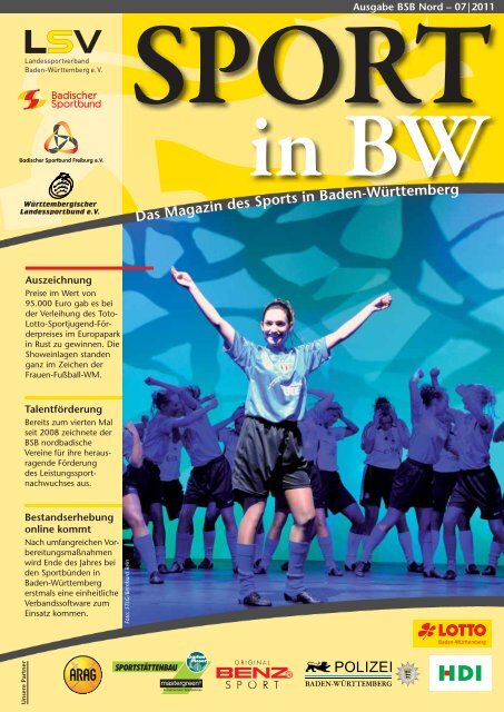 Sport in bw Nr. 07/11 - Badischer Sportbund Nord ev