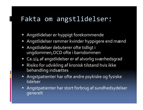 Elsebet Steno Hansen,overlæge,ph.d,Psykiatrien V ordingborg