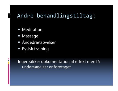 Elsebet Steno Hansen,overlæge,ph.d,Psykiatrien V ordingborg