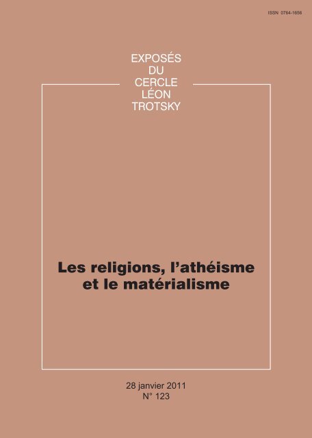 brochure (pdf) - Lutte Ouvrière