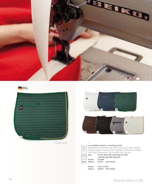 download hier de sjabrakken / dekens catalogus - Get - equiproducts