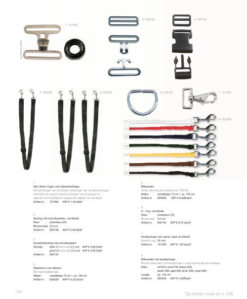 download hier de sjabrakken / dekens catalogus - Get - equiproducts