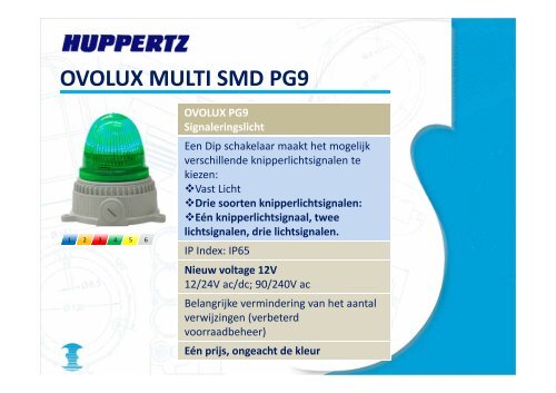 SMD technologie toegepast op MICROLAMP, CTL et ... - Huppertz