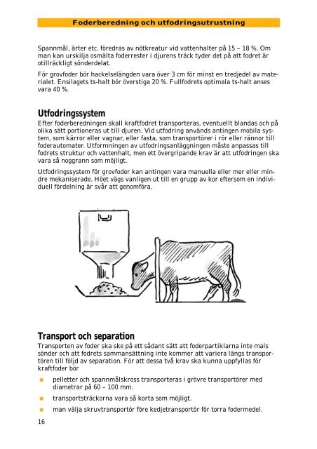 KIM Utfodring mjölkkor - Svensk Mjölk