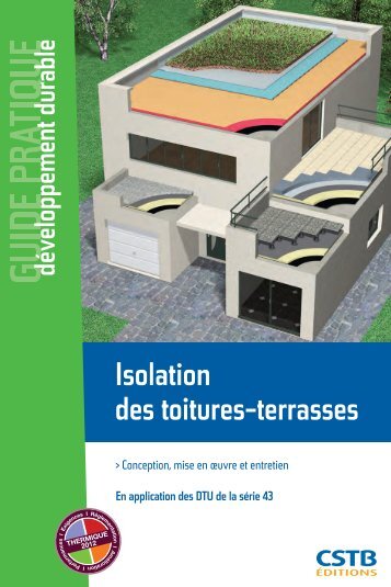 Isolation des toitures-terrasses - Boutique du CSTB