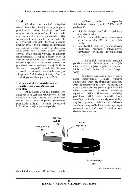 Stáhnout toto číslo ve formátu PDF - Fakulta podnikatelská - Vysoké ...