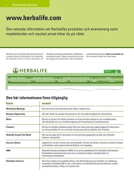July 2003 - Köp Herbalife Produkter