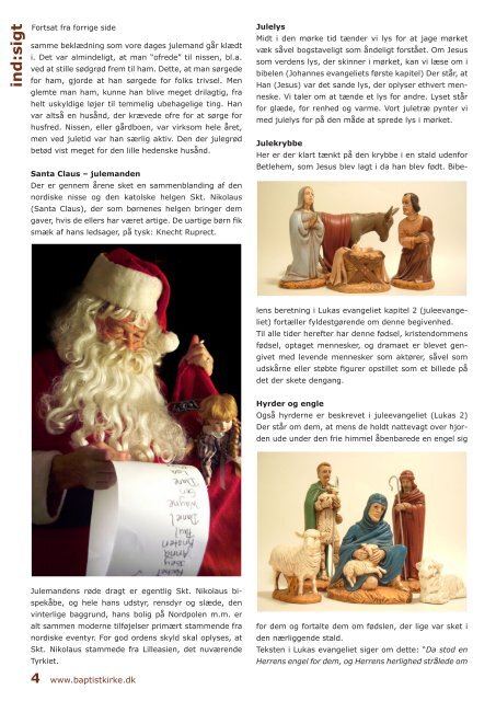 Jul og traditioner - Roskilde Baptistkirke