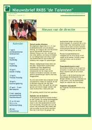 Nieuwsbrief 21, 27 maart 2009 - Stichting Sint Bavo