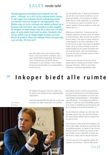 SALESmagazine bestaat 1 jaar!