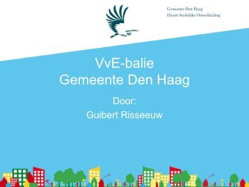 Presentatie VVE-Balie - Statenkwartier