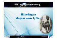 Hissdagen dagen som lyfter - STF Ingenjörsutbildning AB