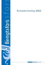 Årsredovisning 2003.pdf - Bengtsfors kommun