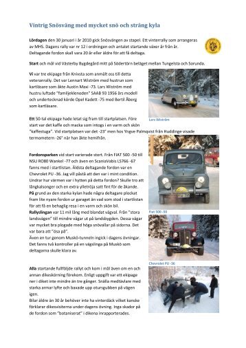 Vintrig Snösväng med mycket snö och sträng kyla - Upplands ...