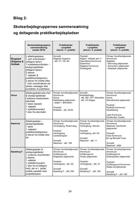 Snitfladerne mellem skole og praktikarbejdssteder - SOSU Nykøbing ...